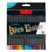 Faber-Castell Färgpennor | Faber-Castell black edition | 24st FC-116424 220163