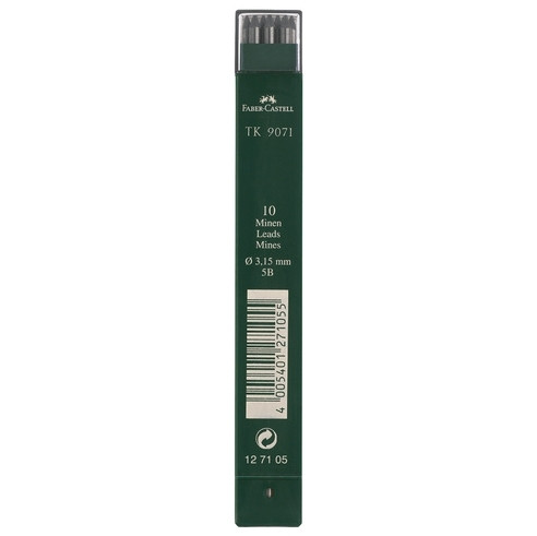 Reservstift 5B | 3.15mm | Faber-Castell | 10st 220120 - 1