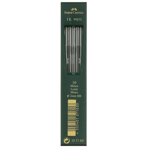 Faber-Castell Reservstift HB | 2.0mm | Faber-Castell | 10st FC-127100 220112 - 1