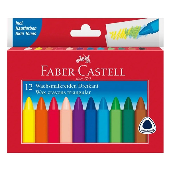 Faber-Castell Vaxkrita | Faber-Castell | 12st FC-120010 220065 - 1