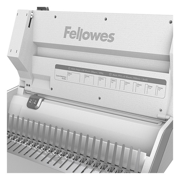 Fellowes Bindningsmaskin | Fellowes Lyra 3-i-1 | vit  [7kg] 5603101 213073 - 4