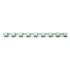 Bindningsspiral 10mm vit | Fellowes | 100st