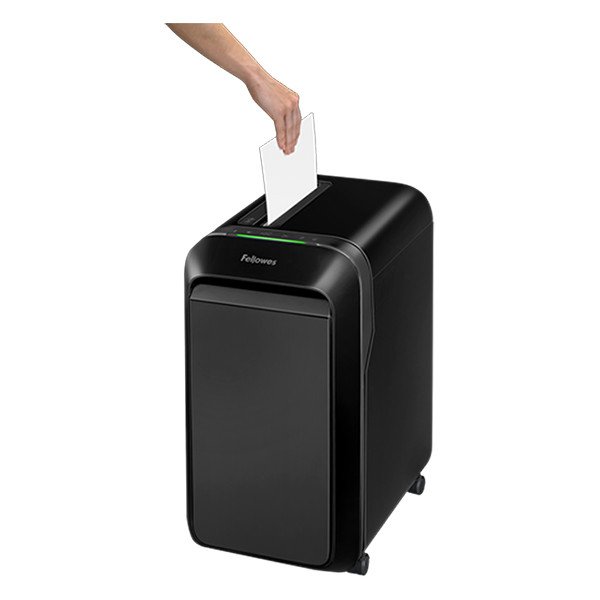 Fellowes Dokumentförstörare P4 | Fellowes Powershred LX220 | svart [16kg] 5502601 213011 - 4