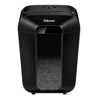 Fellowes Dokumentförstörare P4 | Fellowes Powershred LX70 svart [3,5kg] 4407501 213366