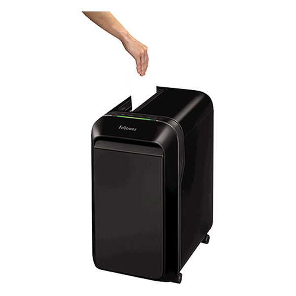 Dokumentförstörare P5 | Fellowes Powershred LX221 svart [17kg] 213395 - 4