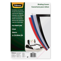 Fellowes Earth Series Inbindningsomslag 200 mikron transparent A4 | 100st 5361401 213195