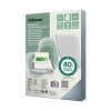 Inbindningsomslag A4 240mik. transparent | Fellowes PVC 100st 213213 - 1