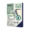 Inbindningsomslag A4 250 gram kungsblå | Fellowes Leatherlook 100st 213202 - 1