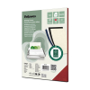 Inbindningsomslag A4 250 gram röd | Fellowes Leatherlook 25st 213207 - 1
