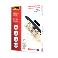 Fellowes Lamineringsfickor A3 125 mik. | blank | Fellowes ImageLast 100st 5307506 213386