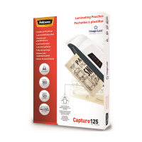 Fellowes Lamineringsfickor A4 125 mik. | blank | Fellowes ImageLast 100st 5307407 213385