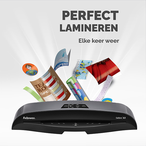 Fellowes Lamineringsmaskin A3 | Fellowes Caliber | svart 5740101 213373 - 4