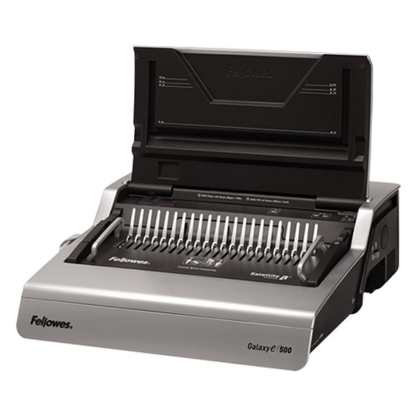 Fellowes Spiralbindningsmaskin elektrisk | Fellowes Galaxy-E | silver  [13.5kg] 5622101 214001 - 2