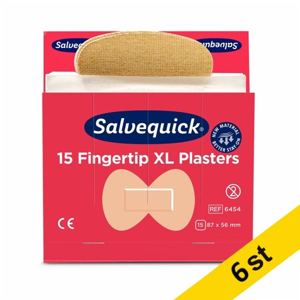 Fingertoppsplåster XL | Salvequick | 6st 501463 - 1