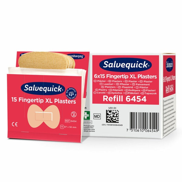Fingertoppsplåster XL | Salvequick 501462 - 4