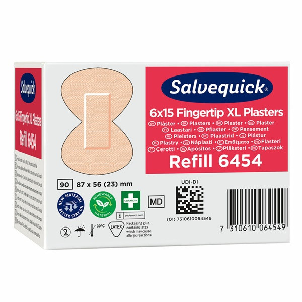 Fingertoppsplåster XL | Salvequick 501462 - 7
