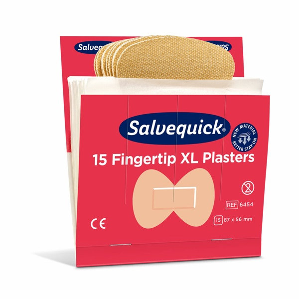 Fingertoppsplåster XL refill 6 ask | Salvequick 501462 - 3