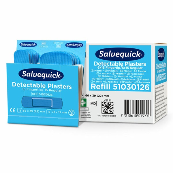 Fingertoppsplåster avtagbart | Salvequick 501455 - 4