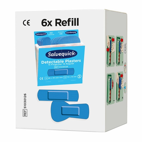Fingertoppsplåster avtagbart | Salvequick 501455 - 9
