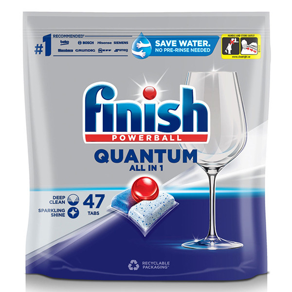 Diskmaskinstabletter 47st | Finish Quantum All-in-1 Original⭐ SFI01089 - 1