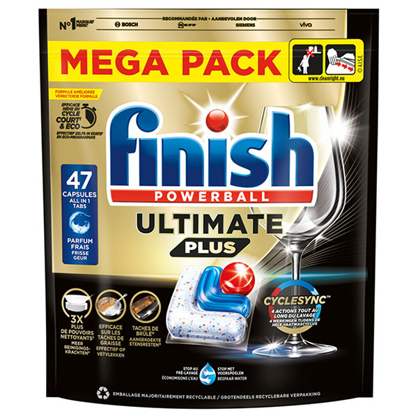 Diskmaskinstabletter 47st | Finish Ultimate Plus Regular SFI01154 - 1