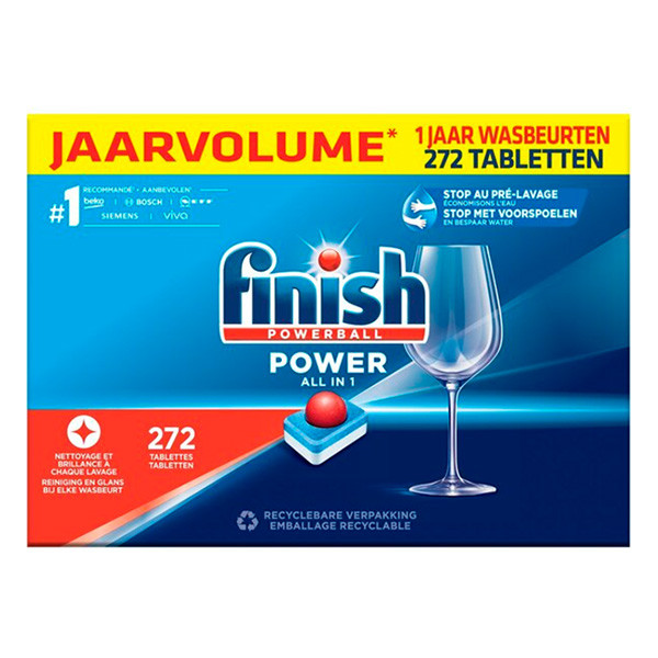 Diskmaskinstabletter 68st | Finish Power All-in-1 | 4st SFI01025 - 1