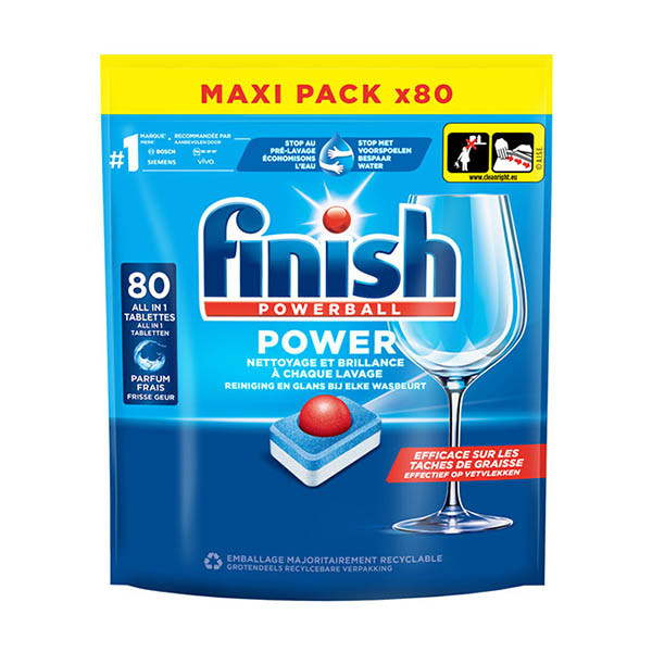 Diskmaskinstabletter 80st | Finish Power All-in-1 SFI01113 - 1