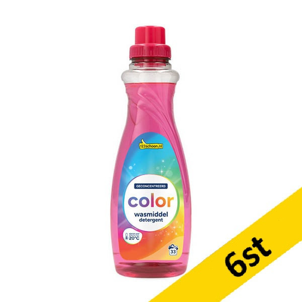 Flytande tvättmedel 1L | 123ink Color | 6st SDR07351 - 1