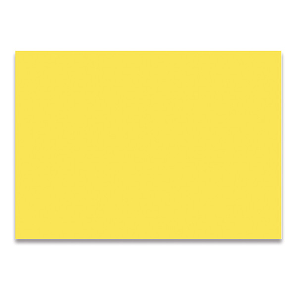 Folia Färgad Kartong 50x70cm | Folia | citrongul | 25 ark FO-612512 222006 - 1