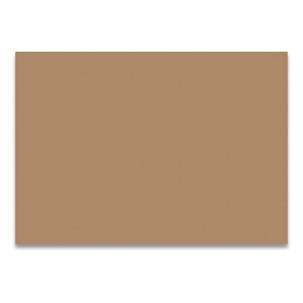 Folia Färgad Kartong 50x70cm ljusbrun | 25 ark FO-612575 222048 - 1