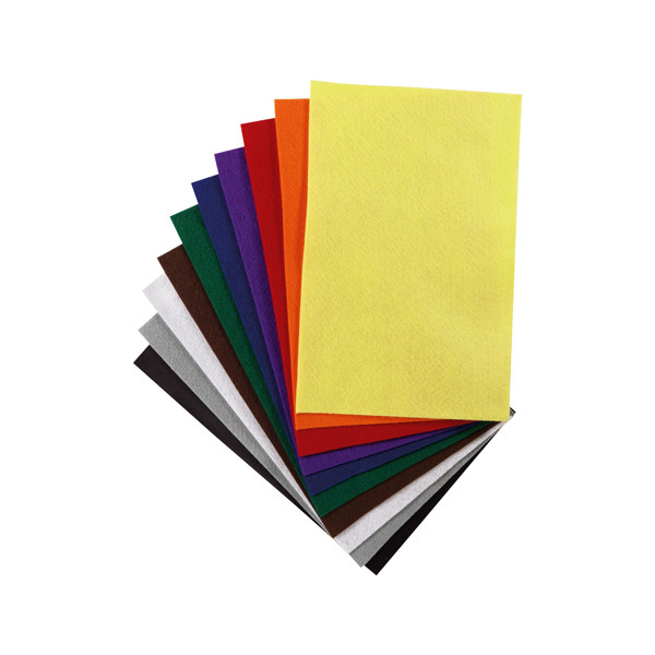 Folia Filt sorterade färger 20x30cm | 10st 520409 222203 - 1