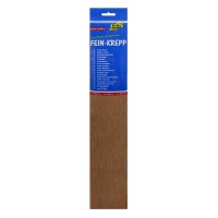 Kräppapper 250x50cm | Folia | chokladbrun