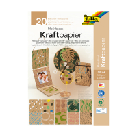 Folia Kraftpapper II A4 | Folia | 120/230g | 20 ark 48898 222117