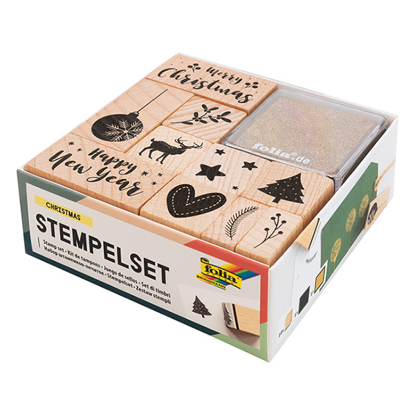 Folia Stämpelset Jul | 12 delar⭐ 222201 - 1