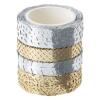 Folia Washitejp | Silver/guld | 4st 29402 222247 - 1