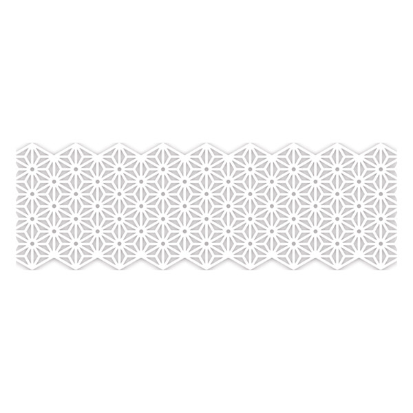 Folia Washitejp | Vita blommor | 50mm x 5m 29101 222242 - 1