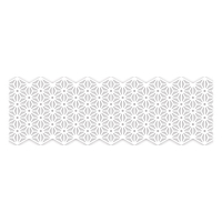 Folia Washitejp | Vita blommor | 50mm x 5m 29101 222242
