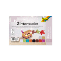 Folia glitterpapper 170g 50 x 70 cm | 10 ark 881009 222129