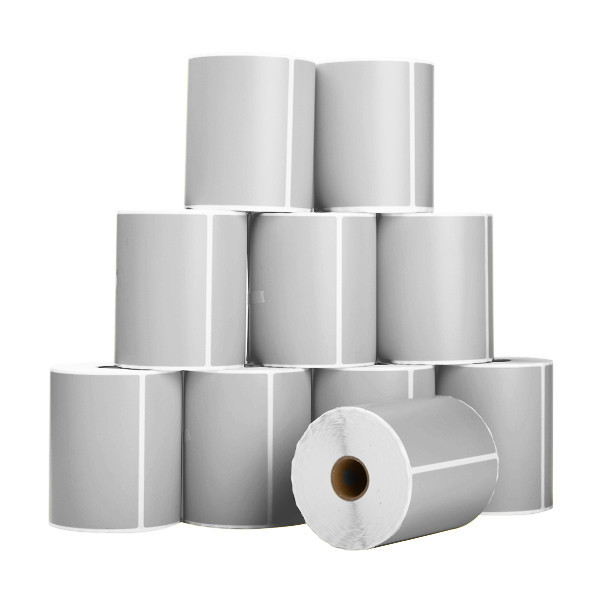 Fraktetiketter | silver | 102 x 152mm (varumärket 123ink) 10st 089395 - 1