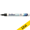 Frysmärkpenna 1.0mm | Artline 770 | svart 12st 360786 - 1