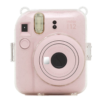 Fujifilm Instax MINI 12 fodral | Transparent Glitter 150881