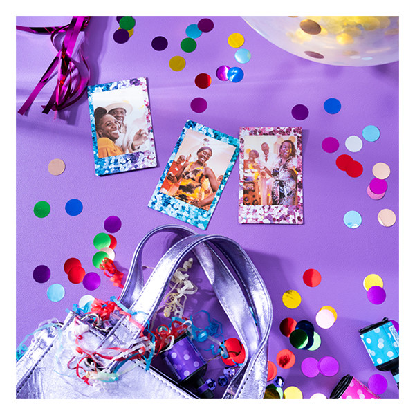Fujifilm Instax MINI CONFETTI 46x62mm | glansigt | 10 ark 150860 - 2