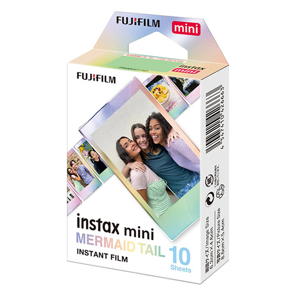 Fujifilm Instax MINI MERMAID TAIL 46x62mm | glansigt | 10 ark 150858 - 2