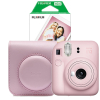 Fujifilm Instax Mini 12 Pink med rosa fodral och fotopapper (20 ark) 150887 - 1