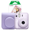 Fujifilm Instax Mini 12 Purple med lila fodral och fotopapper (20 ark) 150883 - 1