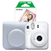Fujifilm Instax Mini 12 White med vitt fodral och fotopapper (20 ark) 150885 - 1