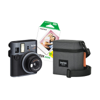 Fujifilm Instax Mini 41 Black med fodral och fotopapper (20 ark) 150876