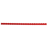 Bindningsspiral 8mm röd | GBC 4028 CombBind | 100st 207122