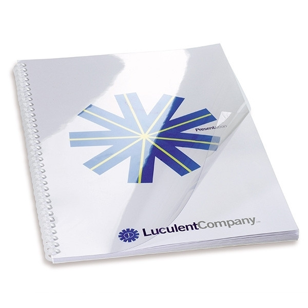 Inbindningsomslag A4 150 mik. transparent | GBC CE0115 HiClear 100st 207362 - 1