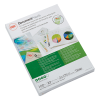 GBC Lamineringsfickor A3 175 mik. | blank | GBC 100st 3200746 207072